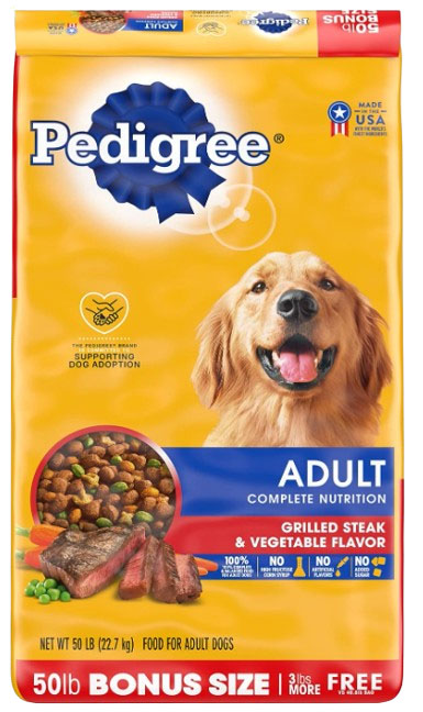 Pedigree Dog Food 50 lb