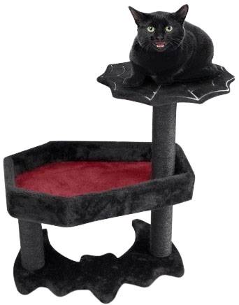 gothic cat bed