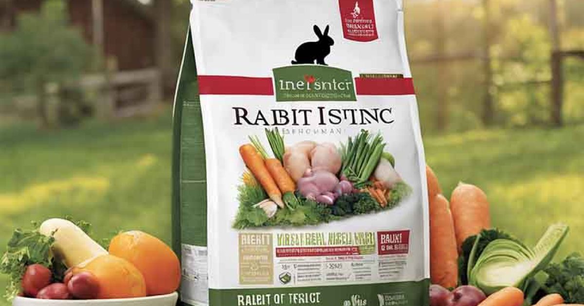 instinct rabbit dog food